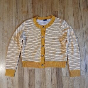 Emery Rose Yellow Cardigan